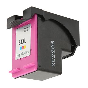 Imagem de Substituição do Cartucho de Tinta 64XL para Tinta 64 XL Cartuchos de Tinta de Impressora 64XL para Photo 7858 7855 7155 6255 6252 7120 6232 7158 7164 6200 7130 Printer XL (H