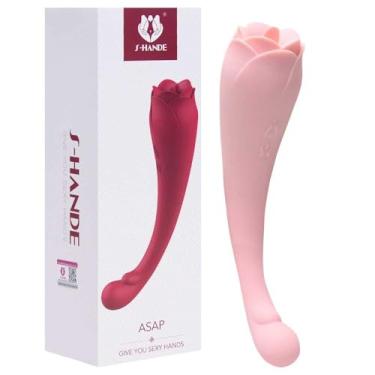 Imagem de Vibrador e Estimulador de Clitoris - LIgua - ASAP S-Hande - Silicone Cirurgico - Recarregavel USB - 9 Velocidades e tipos de vibracao diferentes - SEXTOYONLINE