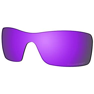 Imagem de SAUCER Lentes de substituição premium para óculos de sol Oakley Batwolf OO9101 High Defense - Violeta Roxa Polarizada