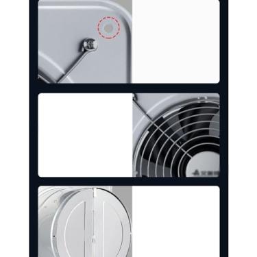 Imagem de Fã exausto Exaustor de janela de 6 polegadas/8 polegadas/10 polegadas/12 polegadas, poderoso mudo, cozinha, alta velocidade, exaustor de banheiro, ventilação, exaustor de casa Ventiladores de ventilaç