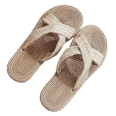 Imagem de SOIMISS 2 Pares Chinelos rasos chinelos femininos sandálias planas femininas sandálias de tanga de dedo do pé aberto sapatos casuais chinelos à beira mar pitada maré coreana