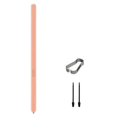 Imagem de Caneta Galaxy Z Fold 6/5 S para Samsung Galaxy Z Fold 6/5 Stylus Pen Z Fold 6 Pen Fold 6 Slim S Pen sem Bluetooth + 2 pontas (laranja) EJ-PF946BBEGUS
