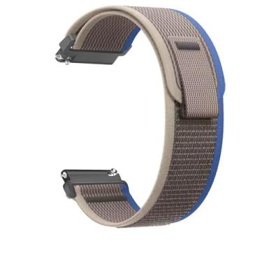 Imagem de Pulseira de nylon compatível com Samsung Galaxy Watch 6 5 Pro 4 3/Watch 4 6 Classic/Active/Gear S2 S3 Frontier, pulseira esportiva de 20 mm e 22 mm para Galaxy Watch de 47 mm, 43 mm, 45 mm, 40 mm, 44 mm, 42 mm, 46 mm e 41 mm