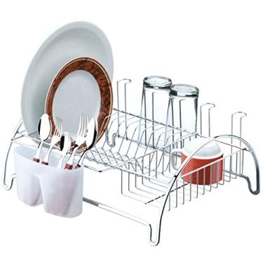 Imagem de Escorredor De Loucas Future Cromado/Plástico/Natural