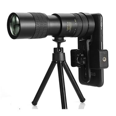 Imagem de WnewTools Telescópio monocular 10-300X40 HD bolso baixa visão noturna poderoso telescópio para acampamento, caça ao ar livre