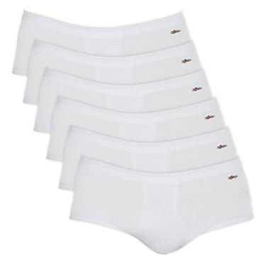 Imagem de Kit 6 Cuecas Zorba Slip Linea com Abertura Algodão 185 Branco - GG