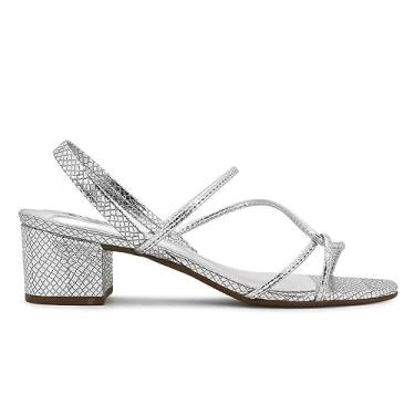 Imagem de Sandália Via Uno Salto Bloco Tiras Feminina