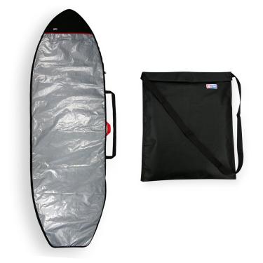 Imagem de Capa Prancha Stand Up Paddle Refletiva 9'6 A 9'11+ Saco Roupa Molhada - Maori Extreme-Unissex