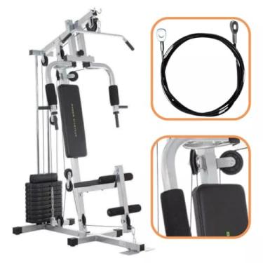 Imagem de Cabo Aço Voador Peitoral Estação De Musculação Athletic Works