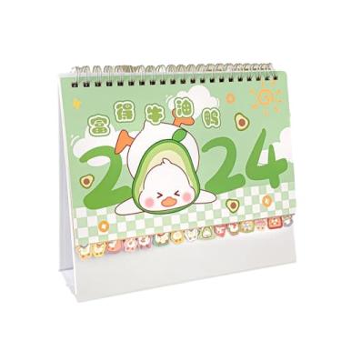 Imagem de Plano de calendário mensal engrossado de desenho animado, este plano de calendário de mesa de escritório, este ornamento - 3 (médio)