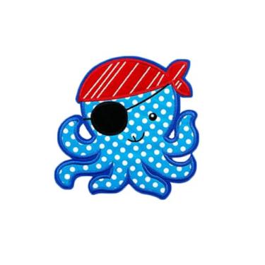 Imagem de Ruoming 1 emblema bordado águia polvo ferro em costura (polvo)