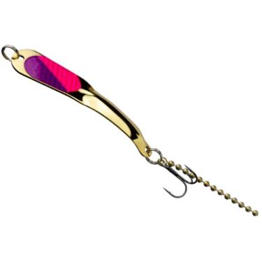 Imagem de IRON DECOY Colher de isca de pesca de aço, fundição, trolling, jigging, gelo, lago, rio, riacho, água doce, truta, robalo, walley, salmão, tipo de peixe, lúcio