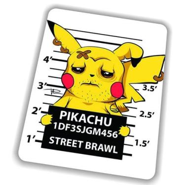Imagem de Mouse Pad Plano Pokemón Grades - JDM, Pikachu