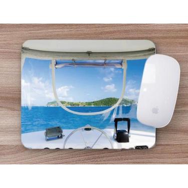 Imagem de Mouse Pad Emborrachado Personalizado Cabine de Lancha - Deluzz