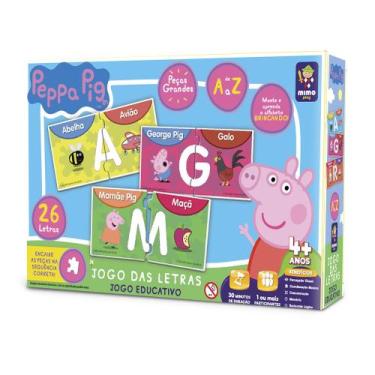 Imagem de Jogo Educativo - Jogo das Letras Peppa Pig - TCS