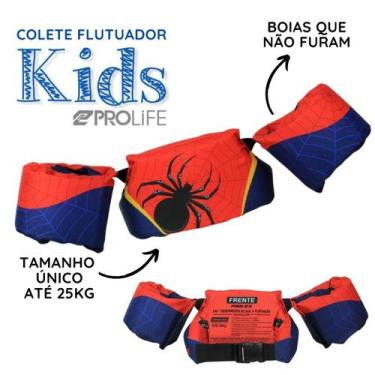 Imagem de Boia Colete Flutuador Infantil Prolife Até 25Kg Aracno