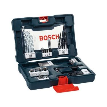 Imagem de Jogo de Brocas Soquetes e Bits Bosch Kit VLine 41 peças, V line, 41 pe