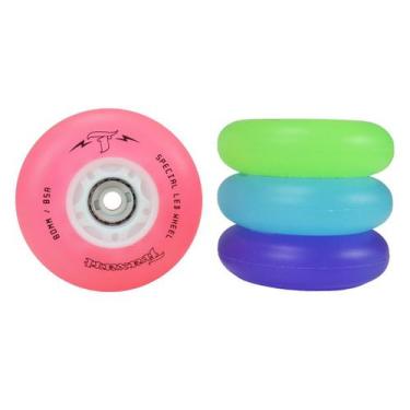 Imagem de Jogo de Rodas Traxart LED Special Mix 80mm/85A