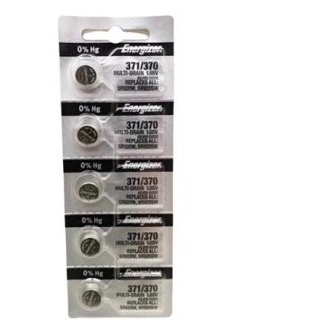 Imagem de Bateria 370/371 SR920SW P/Relógio Energizer 5un Original