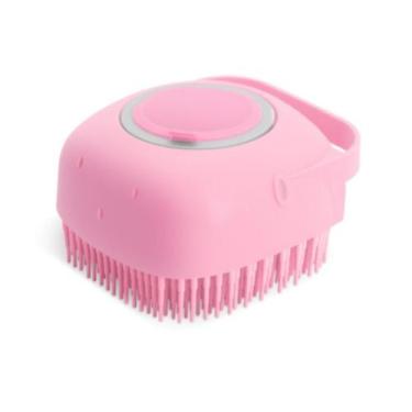 Imagem de Lava Pelo Pet Escova Banho Cachorro Gato Dispenser Shampoo - Shower
