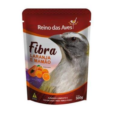 Imagem de Ração Reino das Aves Fibra Laranja com Mamão