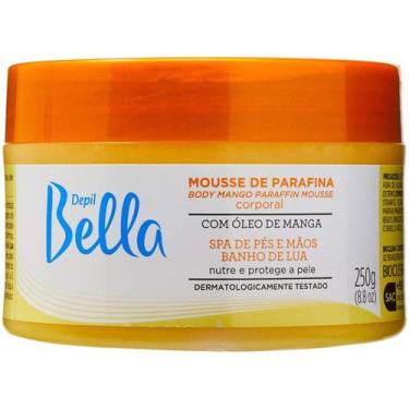 Imagem de Mousse De Parafina Corporal Depil Bella Com Oleo De Manga 250G