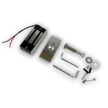 Imagem de Fechadura Eletroímã Magnética Embutir ou Sobrepor até 60 kg de Força -