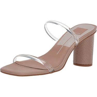 Imagem de Dolce Vita Sandália feminina de salto em vinil Noles, Vinil nude, 40