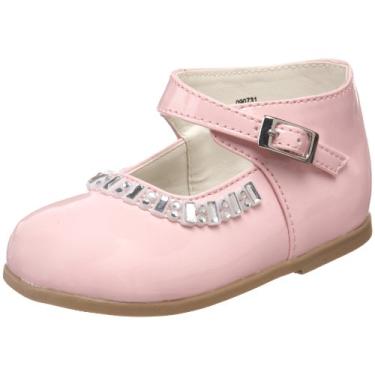 Imagem de JOSMO Tênis infantil 1066-04 First Walker, Patente rosa, 19