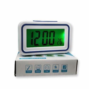 Imagem de Relógio Digital de Mesa Despertador Que Fala a Hora - Friburgo Comerci