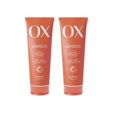 Imagem de Shampoo Ox 200Ml Longos - Kit Com 2Un