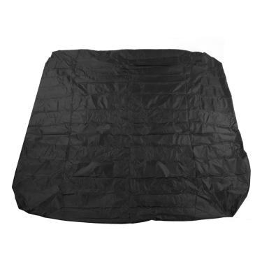 Imagem de Abdeckung 210 Capa para Banheira Externa 190 de Poliéster Revestido de Prata Tafetá Capa para Fontes Termais Quadrate Spa Bath Capa à Prova de Chuva 210X210X30Cm Spa Bath Capa à