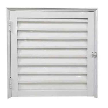 Imagem de Porta de Alumínio para Alçapão 80x60cm Rede Móveis Branco