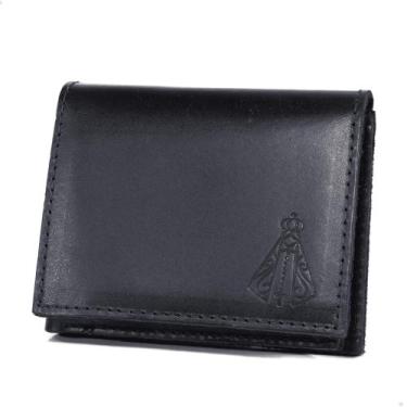 Imagem de Carteira Masculina  Em Couro Modelo em L Para Cnh Nossa Senhora Aparec