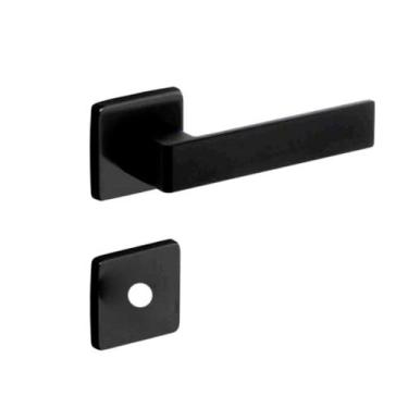 Imagem de Fechadura Tess 55mm 1952 banheiro Zamak Preta Imab