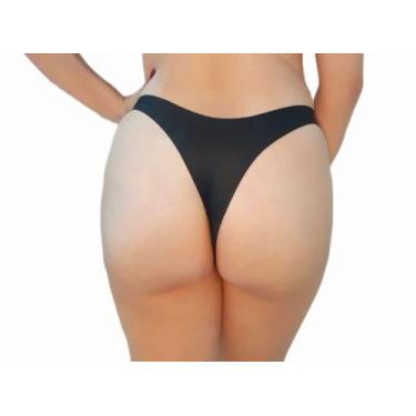 Imagem de Conjunto de biquini concha e asa delta fio dental - RAYS MODAS, Preto,