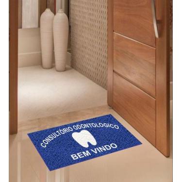 Imagem de Tapete personalizado consultório odontológico  - Zap Tapetes