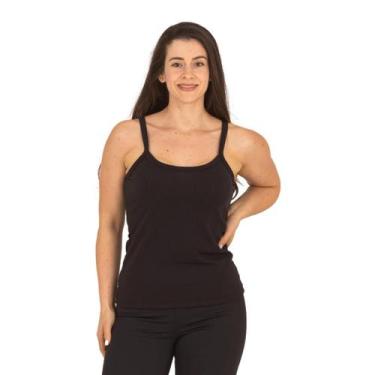 Imagem de Blusa Feminina de Alça Regata Canelada P ao GG 30-A - Lavin Basic, Pre