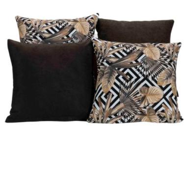 Imagem de Capa Almofada Decorativa Jacquard com Ziper 4 unidades - Marialle Enxo