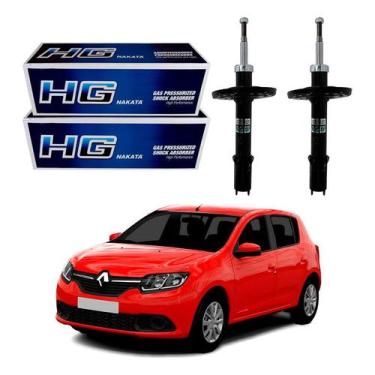 Imagem de Par Amortecedor Dianteiro Sandero 1.6 2015 A 2017 - Nakata