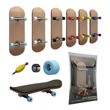 Imagem de Skate De Dedo Profissional Fingerboard de madeira - Smac