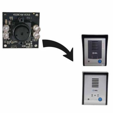 Imagem de Subconjunto mini camera captura eletronico video porteiro sense imagem