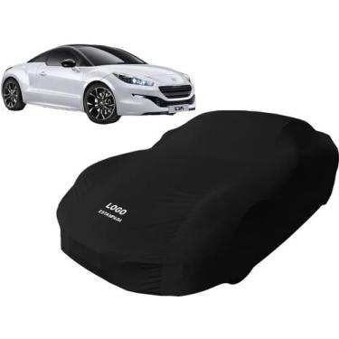 Imagem de Capa De Tecido Para Proteção Carro Peugeot Rcz - Mz, Preta