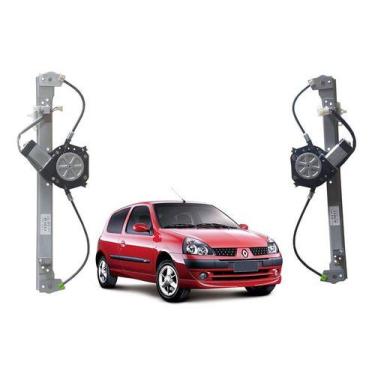 Imagem de Par Máquina Vidro Elétrico Renault Clio 2p Com Motor - TOGIO-TECH