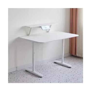 Imagem de LICONG-2019 Mesa de computador móvel, minimalista, leve, mesa de computador de luxo, grande bancada de trabalho infantil, mesa de aprendizagem, mesa de pintura, mesa de conferência, mesa de computador