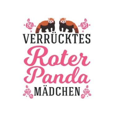 Imagem de Roter Panda Tagesplaner: Verrücktes Roter Panda Mädchen/Kalender 2023 & 2024 / Wochenplaner Tagesplaner Planer/Planungsbuch To-Do-Liste / 6x9 Zoll / 100 ausfüllbare Seiten
