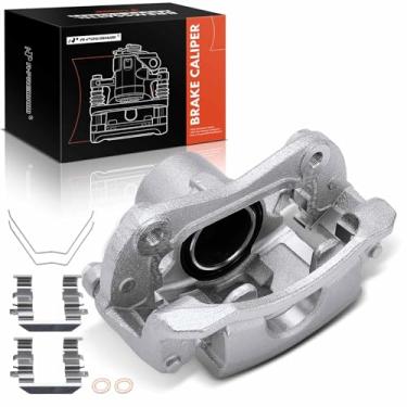 Imagem de A-Premium Conjunto de pinça de freio a disco com suporte compatível com modelos selecionados Hyundai e Kia - Kona 2018-2020 e Seltos 2022, FWD - Lado do passageiro dianteiro direito