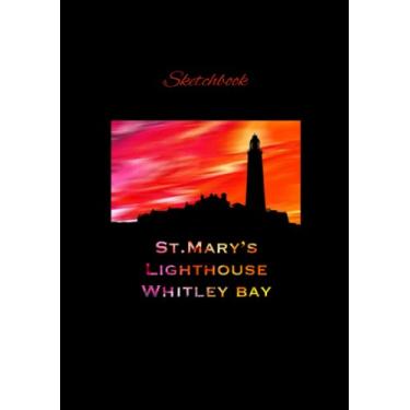 Imagem de A5 St.Mary's Lighthouse Sketchbook 120 pages: Blank outlined paper