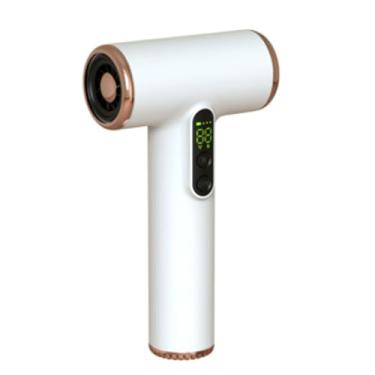 Imagem de Secador de Cabelo Sem Fio Moderno, Material ABS Portátil, 3 Engrenagens, Velocidade Ajustável, Secador de Cabelo para Viagem Com Bico Adequado para Uso Em Acampamento Em Viagens