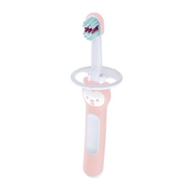 Imagem de Escova Dental Bebê Mam Baby's Brush 6+ Meses Rosa